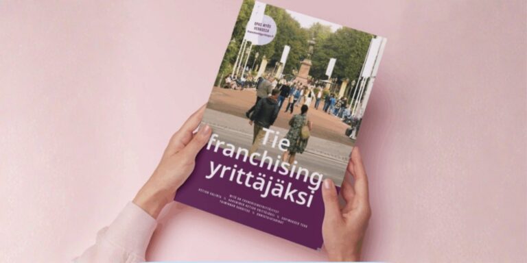 UUSI Tie franchisingyrittäjäksi -opas on julkaistu