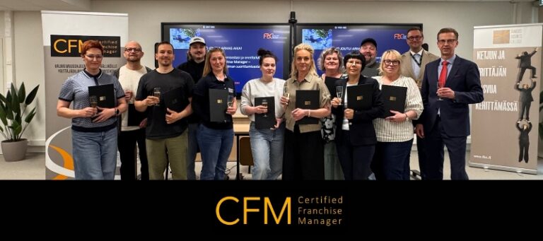 CFM5-valmennusryhmä valmistui!